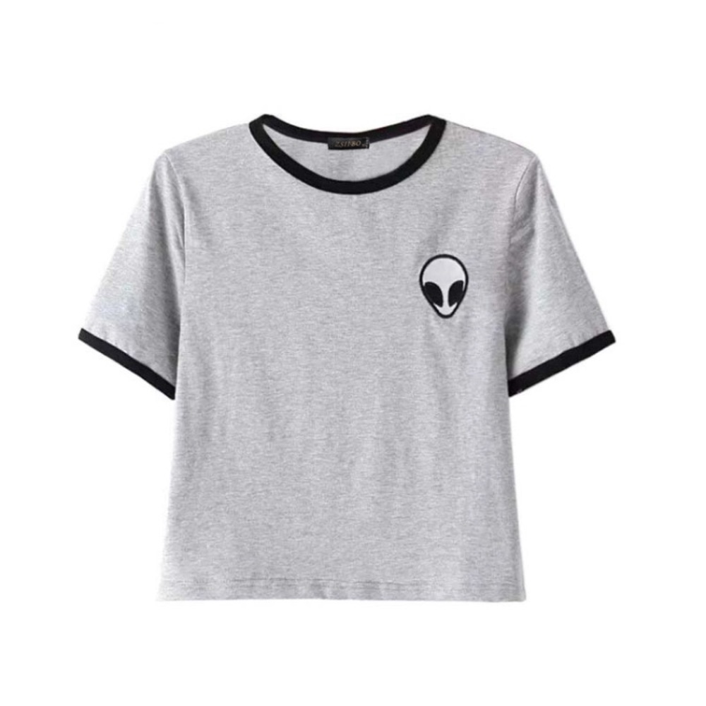 Woman’s alien t-shirt